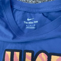 Nike Mens Graphic T-Shirt Lot of 2 Blue Just Do It Black Swoosh XL AR5006-403
