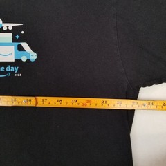 Amazon Prime Day 2023 Men’s Black Graphic T-Shirt Size XL Classic Casual