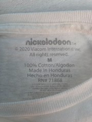 Rocket Power Nickelodeon t-shirt, size medium, white