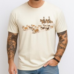 Western Corgi Shirt Corgi Sweatshirt Dog Person Gift T-Shirt