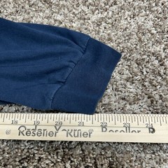 Vintage FBI ‘Female Body Inspector’ T Shirt Mens 2XL Long Sleeve Navy Cotton Y2K