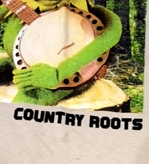 KERMIT COUNTRY ROOTS GRAPHIC TEE MENS MEDIUM MUPPETS BANJO
