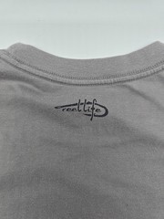 Reel Life T-Shirt Men 2XL Gray Graphic Print American Flag…#37364