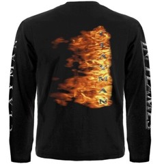 In Flames “Clayman” Long Sleeve Black T-Shirt entombed soilwork