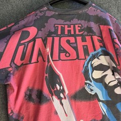 Art For Villains The Punisher All Over Print T-shirt AOP Marvel Size XL