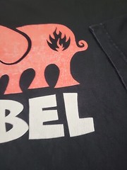 Vintage Black Label Skateboards Mullet Logo T-Shirt, Size (XL), 23×31″, Black