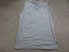 SLAZENGER GRAY SLEEVELESS T SHIRT MEDIUM (NEW WITH TAG)