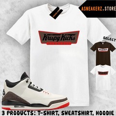 Tee Shirt Matching AJ 3 World’s Best Dad 2026 Match Sneaker Krispy Kicks T-Shirt