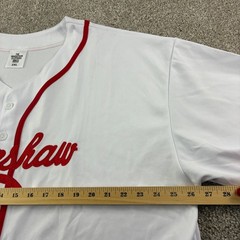 The Marathon Clothing Crenshaw Baseball Jersey Mens 2XL White Red Nipsey Hussle