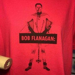 Bob Flanagan ReSearch cover TSHIRT bdsm sadomasochist
