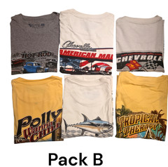 Men’s t Shirt -NEWPORT BLUE- 2nd Quality-Bundle of 6 –