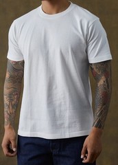 Bronson Non Stock Tubular T-Shirt -Medium, dark green,white and black lot of 3!