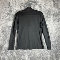 Patagonia Shirt Mens S Black Capilene Mock Neck 1/2 Zip Quick Dry Lightweight