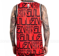 Sullen Art Collective Meas SCM7018 New Tattoo Arm Ribbed Jersey Tank Top for Men