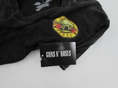 Guns N Roses XL 2026 Distressed Black T- Shirt NWT.
