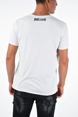 Just Cavalli Skull T-Shirt Tee Size XL