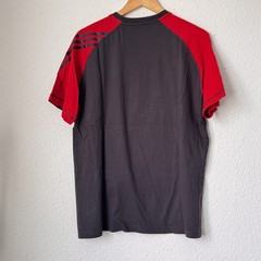 Adidas Black & Red Just Sports Graphic T-Shirt L 2449
