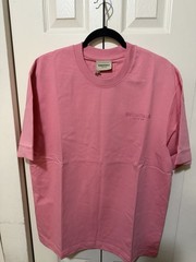 Essentials Fear of God Pink Logo Crew Neck Short Sleeve Cotton T-Shirt XL