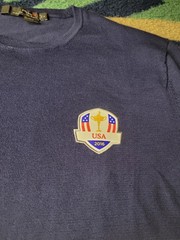 Ralph Lauren RLX USA 2016 Ryder Cup Long Sleeve Shirt Mens Medium Golf