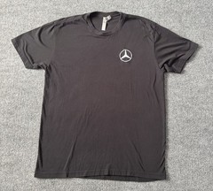 Mercedes Next Level CVC Crew Neck T-shirt, Heathered Black, Large