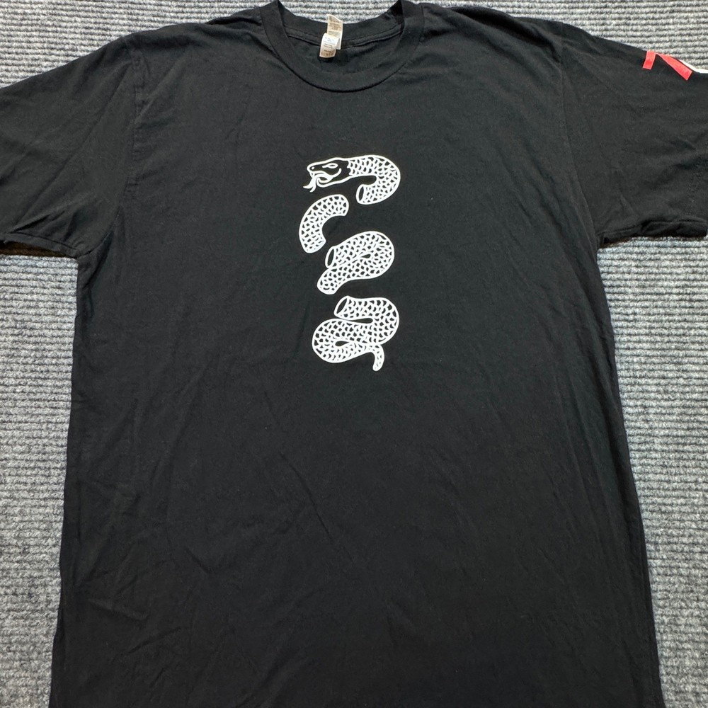 American Apparel Philadelphia 76ers T-Shirt Large Black Snake Promo Gift