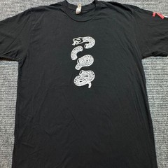 American Apparel Philadelphia 76ers T-Shirt Large Black Snake Promo Gift