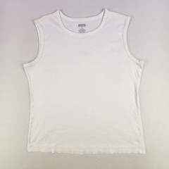 Duluth Trading Co Tank Top T Shirt Mens Large White 2 Pack 100% Cotton Tagless