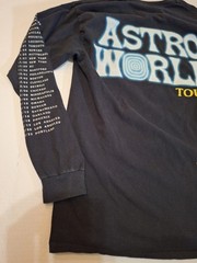 Travis Scott Astroworld Tour Merch Wish You Were Here Long Sleeve T-Shirt Size S