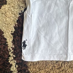 Polo Ralph Lauren Classic Fit Embroidered Logo Jersey Crew T-Shirt White M