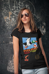 Duck Hunt NES Cover T-Shirt Unisex Cotton Adult Funny Video Game Dog Zapper New