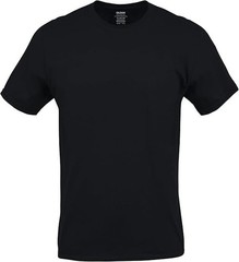 5 Playeras De Manga Corta Para Hombres Con Cuello Redondo Algodon