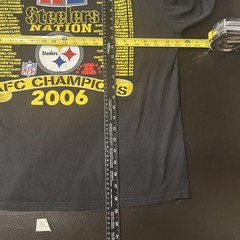 Pittsburgh Steelers Super Bowl XL 2006 AFC Champions Long Sleeve T-Shirt XL
