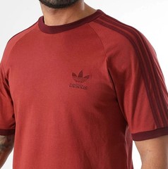 NEW MENS ADIDAS ORIGINALS CALIFORNIA TREFOIL TEE SHIRT~SIZE MEDIUM #JN7019