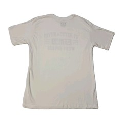 Sea Man ST. KITTS & NEVIS WEST INDIES White T-shirt Size M Combed Cotton