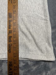BYLT Men Brushed Herringbone Box Tee Mid Heather Grey Size L (NWT)