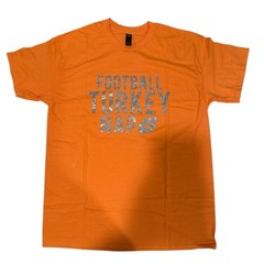 Orange Turkey Football Nap T-Shirt