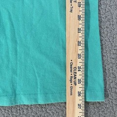 VINTAGE Cal Cru Mens Large Teal Short Sleeve Basic T-Shirt Single Stitch Blank
