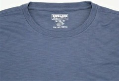 Kirkland Signature Men’s Peruvian Pima Cotton Classic Fit Crew Neck Tee