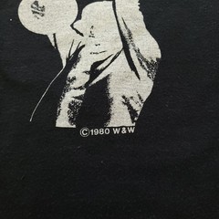 Vintage 80s In Your Face Basketball Slam Dunk Retro Single Stitch T-Shirt Mens S