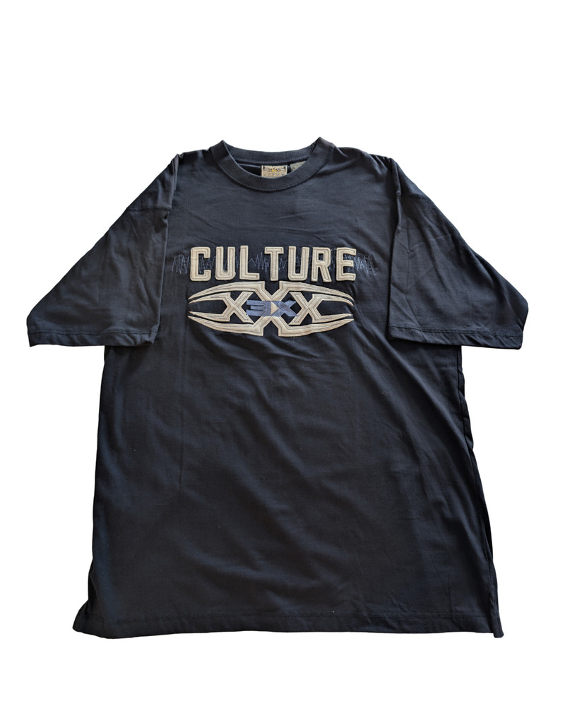 Vintage Navy Y2K Culture Jeans Tee (L)