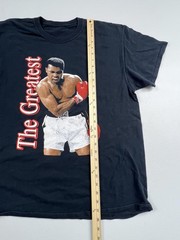 The Greatest Muhammad Ali Boxing Shirt Mens Black Graphic T-Shirt Sports Read