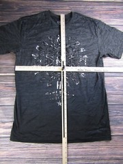 American Fighter Mens XL Gray Training T Shirt UFC MMA Gym Workout Sports