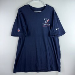 Nike NFL On Field Apparel Dri-Fit Houston Texans Blue Mens XL T-shirt 363277-41L