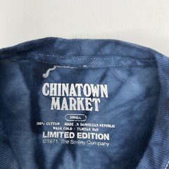 Chinatown Market Tee Shirt Sz S Limited Edition Smiley Face Tie Dye SS Crew RARE