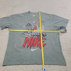 Nike Max90 Skeleton Rider Men’s Pewter Gray T-Shirt Sz XL HF6199-029