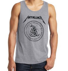 Metallica ‘NEM’ Heavy Metal Band Men’s Tank Tops (Multiple Variations)