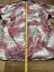 Dolce Gabbana Vintage Shirt Men M Graphic Text Abstract Spellout Silk Cotton Top