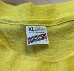 University of Michigan T-Shirt Vintage 80s Screen Stars 50/50 Single Stitch NOS
