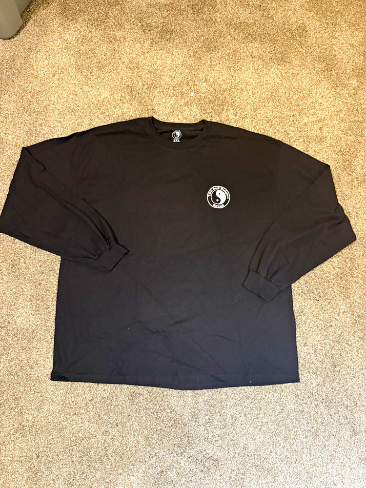 T&C Surf Designs Men’s 3XL Black Long Sleeve Crew Neck Hawaii Graphic Logo Tee