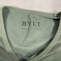 BYLT Mens Drop Cut Lux T-Shirt Size Medium Stretch Performance Lot Of 2 Bundle